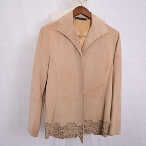 Lafayette 148 NY Suede Blazer